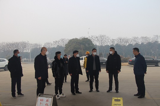 副市长张林清到界首新奥春节慰问并进行安全检查